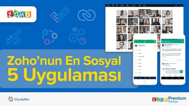 zoho en sosyal uygulamalar