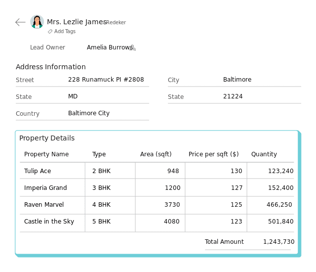zoho crm altformlar