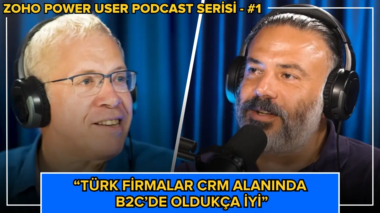 Zoho Power User Podcast bölüm 1
