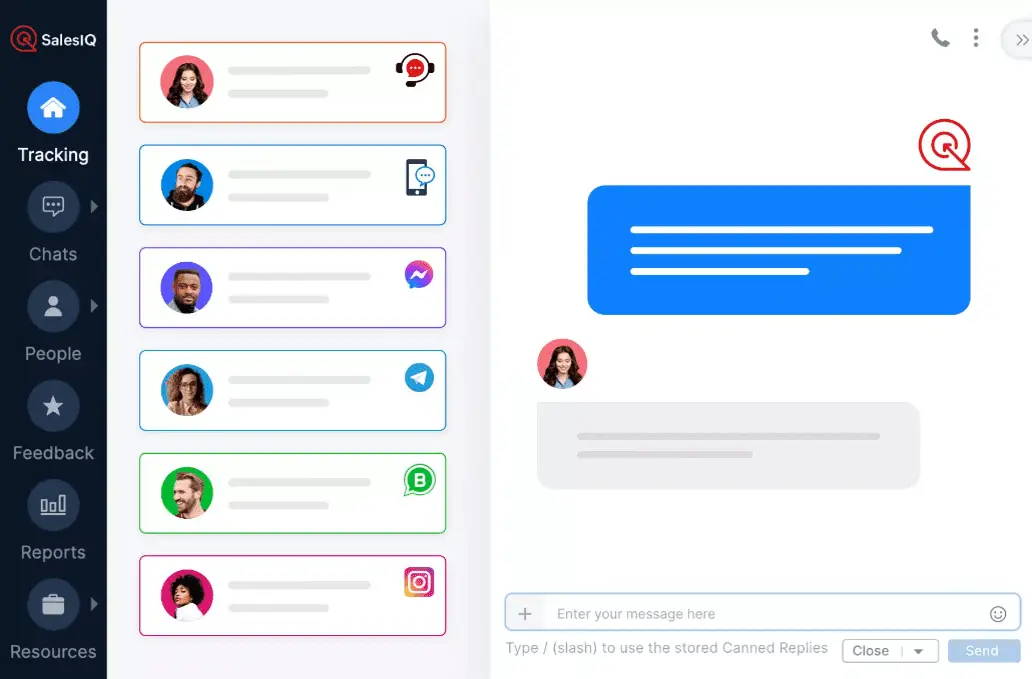 zoho webchat ve chatbot yönetimi