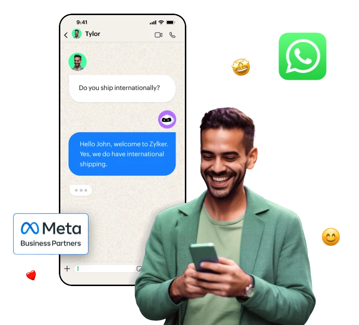 zoho whatsapp entegrasyonu