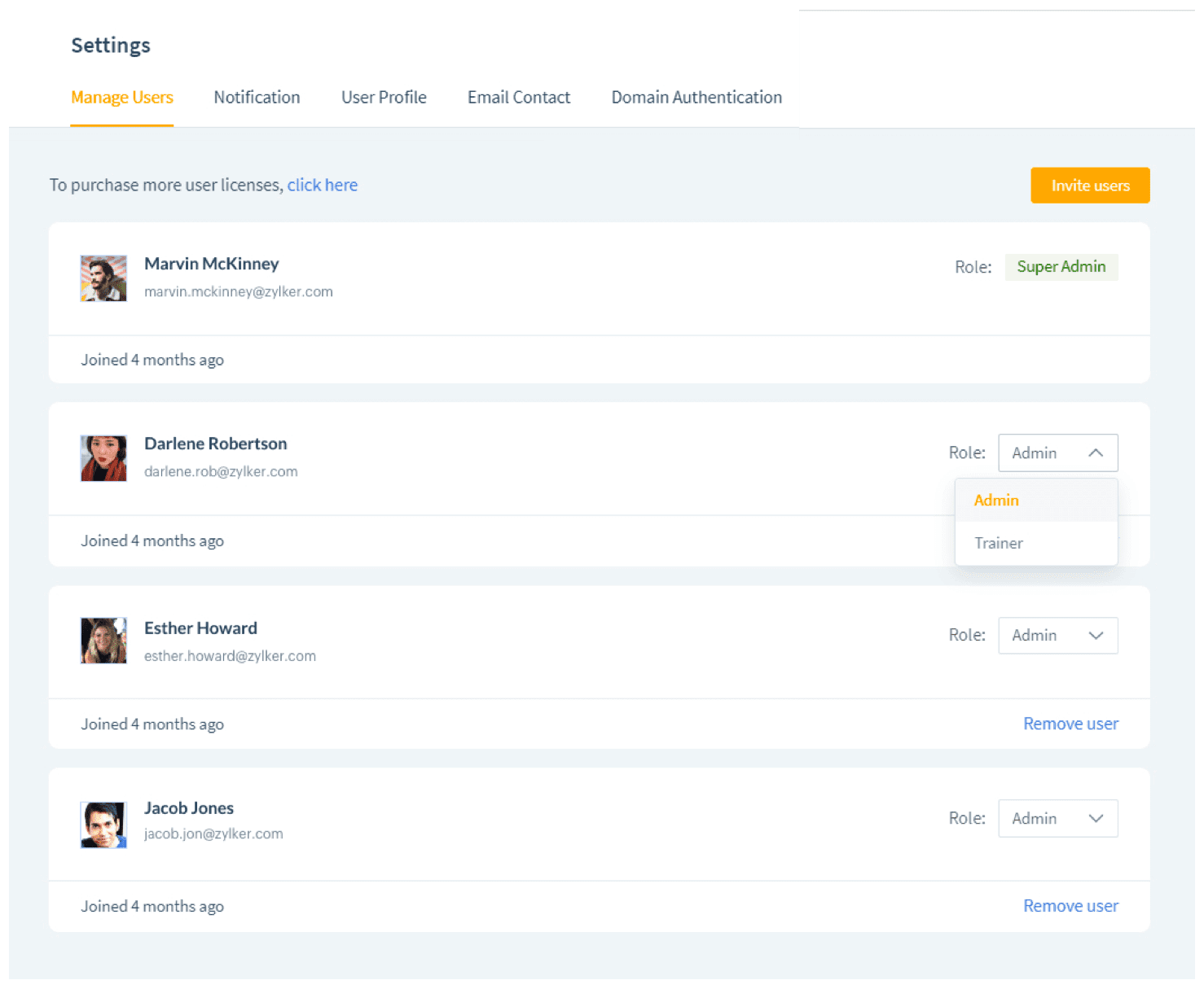 trainercentral eğitmen yönetimi
