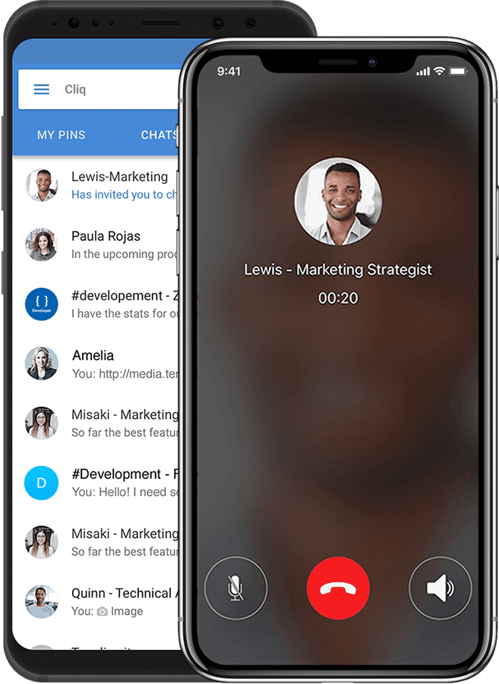 zoho cliq mobil uygulama