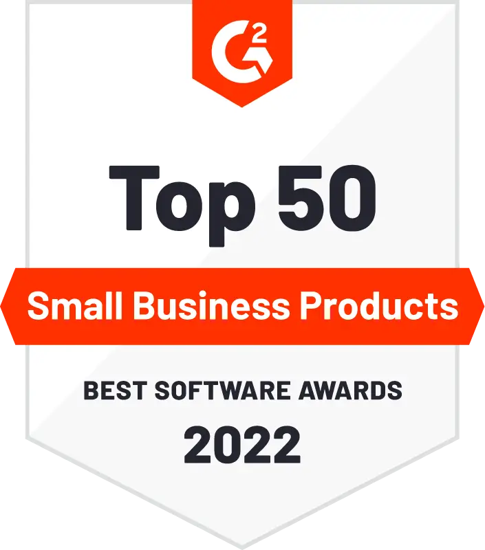 zoho recruit top 50 small business products 2022 ödülü