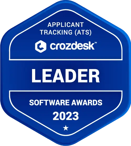 zoho recruit crozdesk leader applicant tracking 2023 ödülü