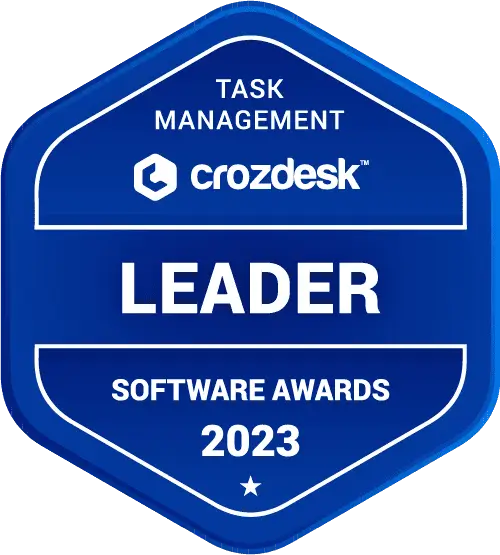 zoho projects crozdesk leader task management 2023 ödülü