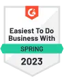 Qntrl g2 easest to do business with spring 2023 ödülü