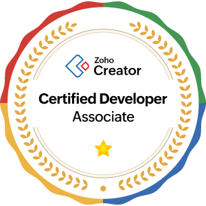 zoho creator geliştirici sertifikası
