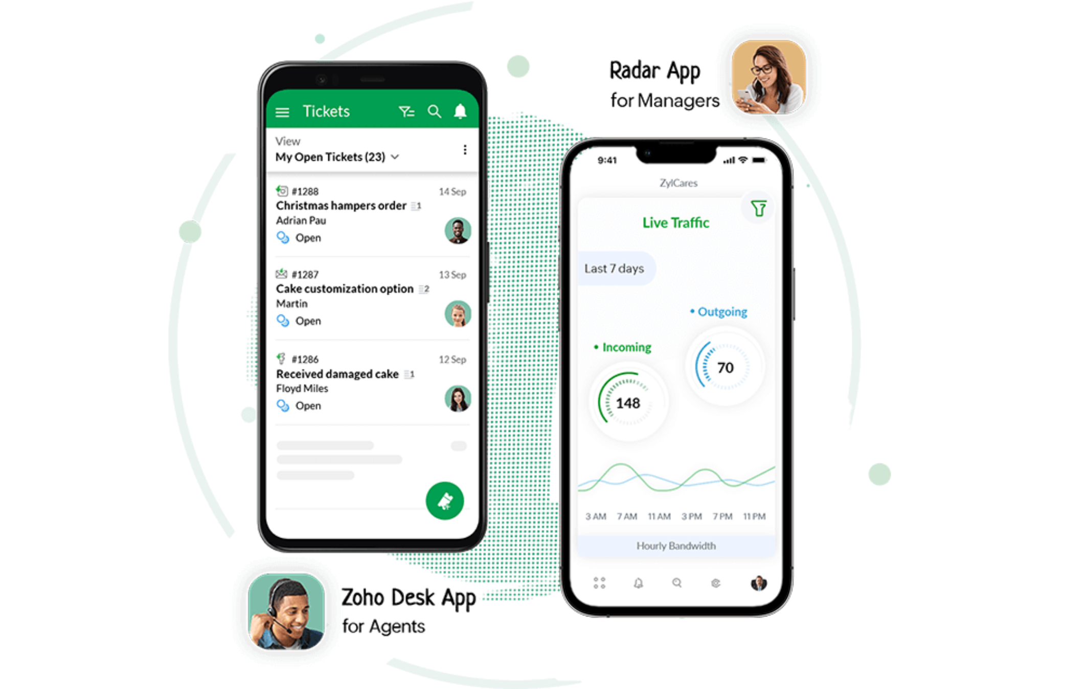 zoho desk yapay zeka temsilcisi