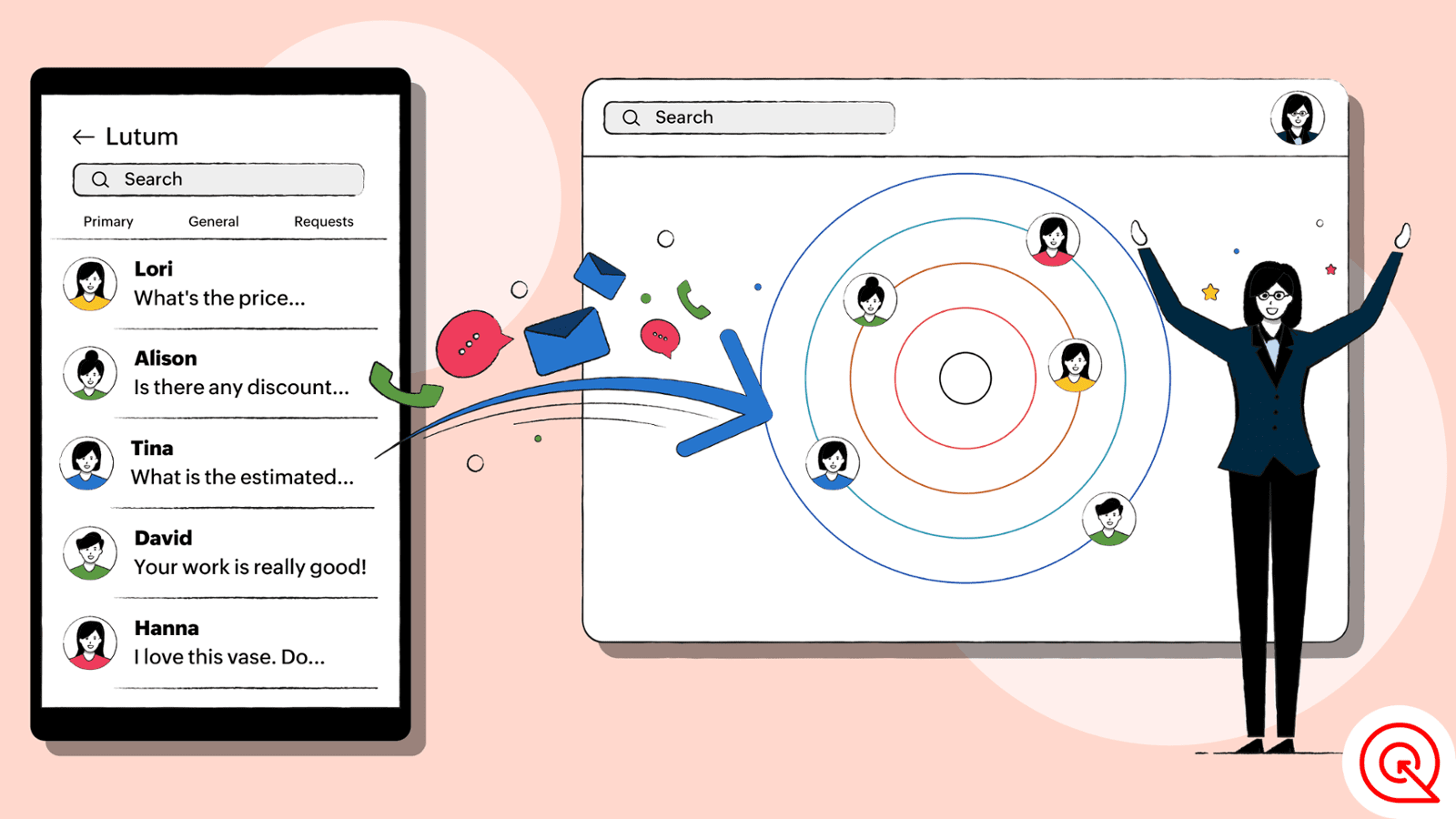 Zoho SalesIQ Instagram entegrasyonu ile müşteri bağını sürdürün.