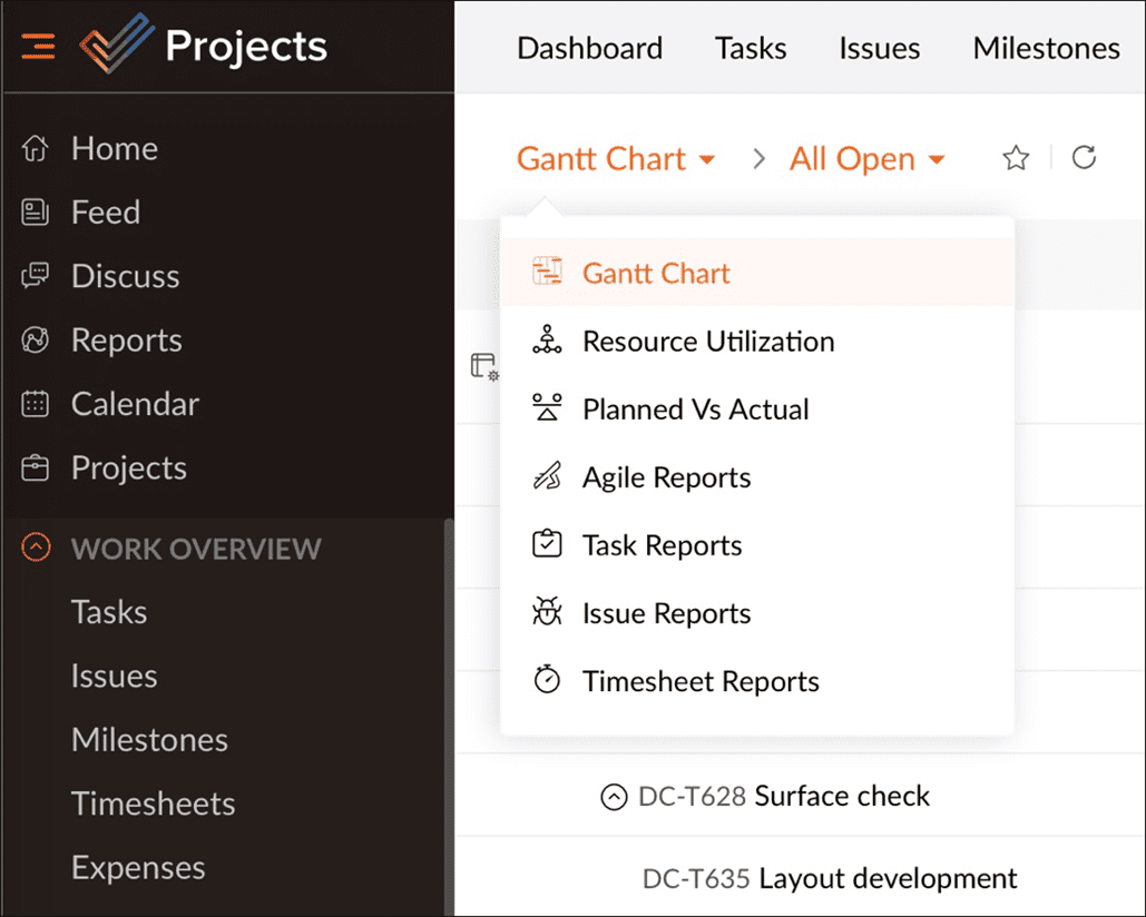 Gantt şeması oluşturma