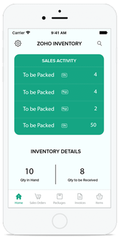 zoho inventory