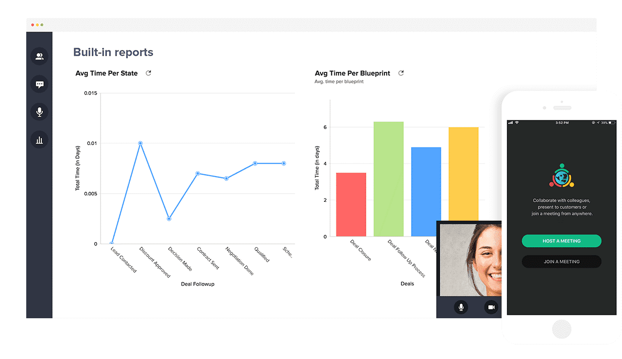 zoho meeting webinar