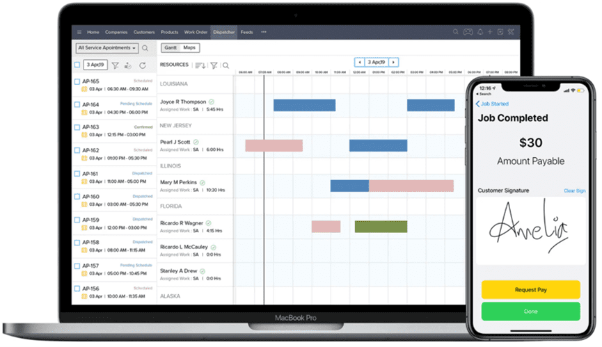 zoho crm developer uygulamaları