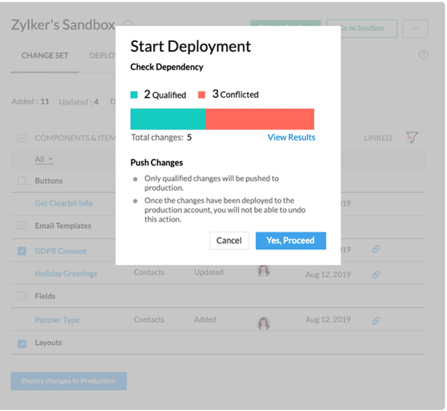 zoho crm developer uygulamaları