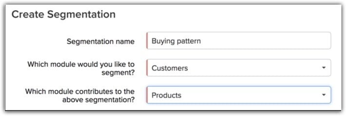 zoho crm rfm segmentasyonu