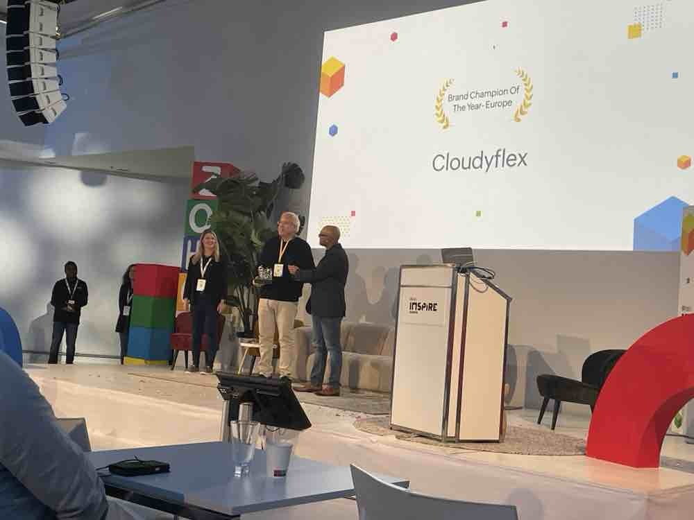 zoho inspire cloudyflex brand champion europe